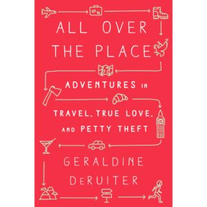 all over the place book cover
