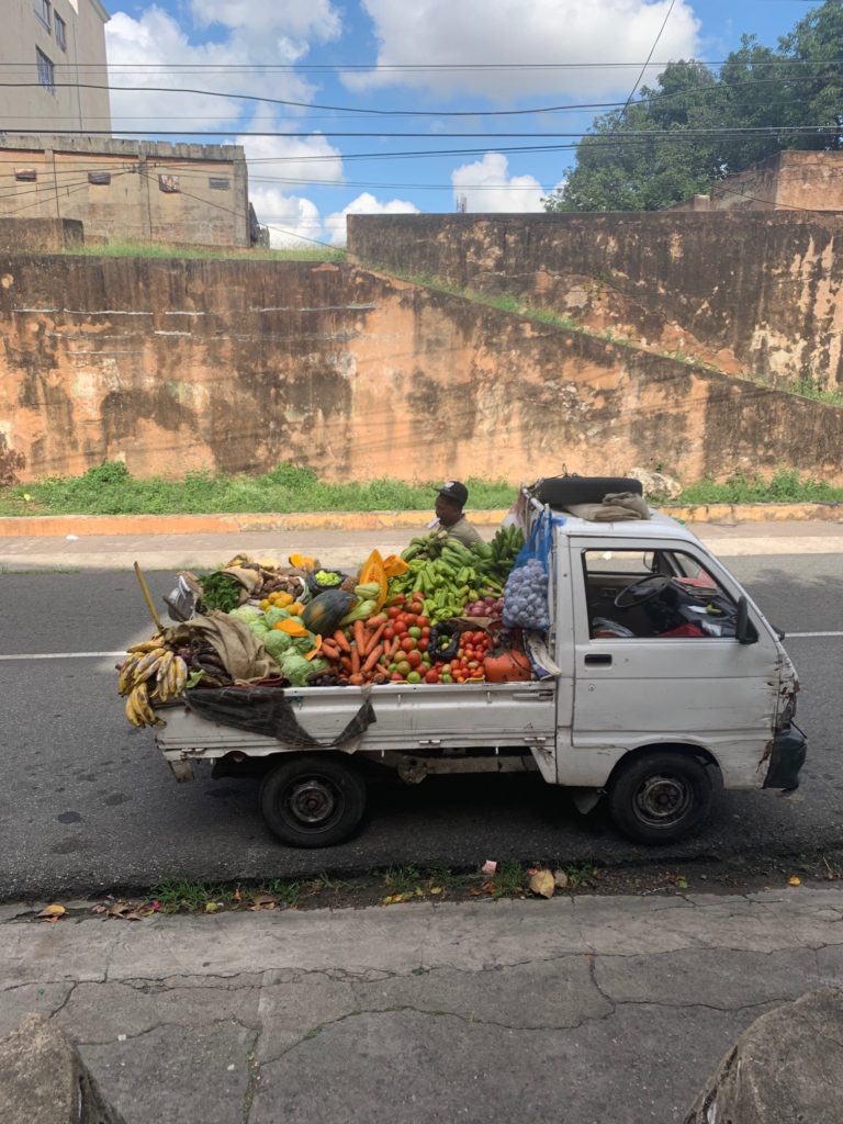 fruit truck zona colonial santo domingo dominican republic